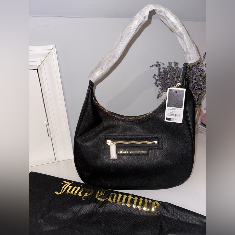 🎊BLACK FRIDAY DEAL🎊 BRAND NEW Juicy Couture black leather bag